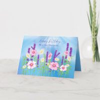 Birthday Daughter Soft Delikatesse Blumengarten Bl