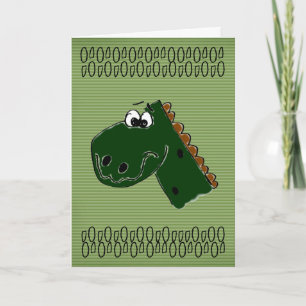 Birthday Dinosaur Karte
