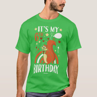 Birthday Eichhörnchen T-Shirt