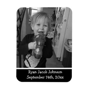 Birthday Erinnerung Foto Magnet