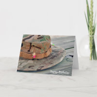 Birthday Fisherman Hat mit Lures