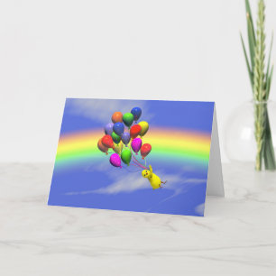 Birthday Flight Karte