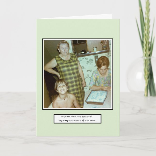 Birthday Funny Karte (Vorderseite)