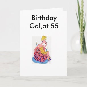 Birthday Gal, bei 55 Greeting Card Design von Sarr Karte