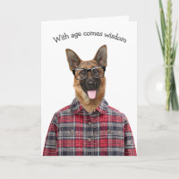 Birthday German Shepherd Hunde Humor