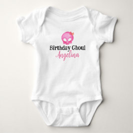 Birthday Ghoul Skeleton Baby Party Shirt Bodysuit