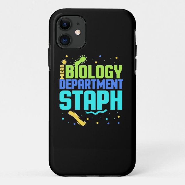 Birthday Gift | Micro Biology Department Staph Case-Mate iPhone Hülle (Rückseite)