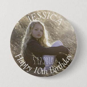 Birthday Girl Button
