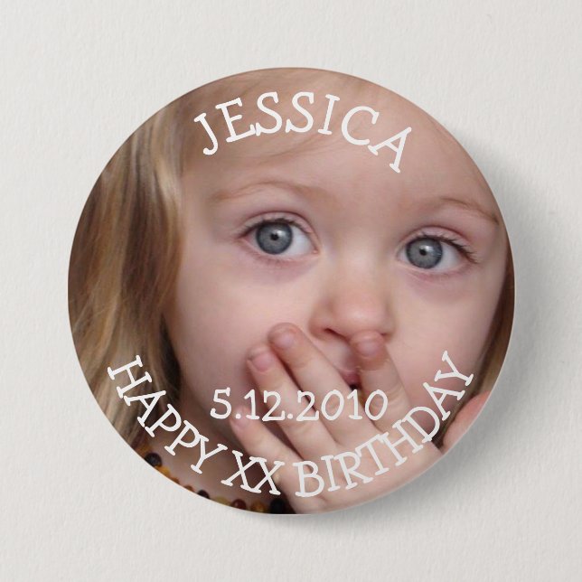 Birthday Girl Button (Vorderseite)