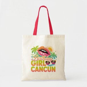 Birthday Girl Cancun 2026 Tropischer Urlaubstrip Tragetasche