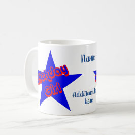 Birthday Girl Niedlich Personalisiert Kaffeetasse