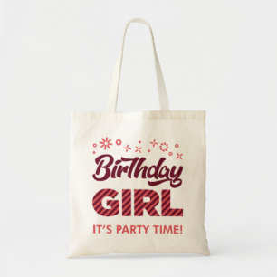 Birthday Girl Party Princess Crown Girls Tragetasche