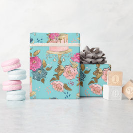 Birthday Girl Pattern Geschenkpapier