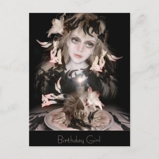 Birthday Girl Postkarte