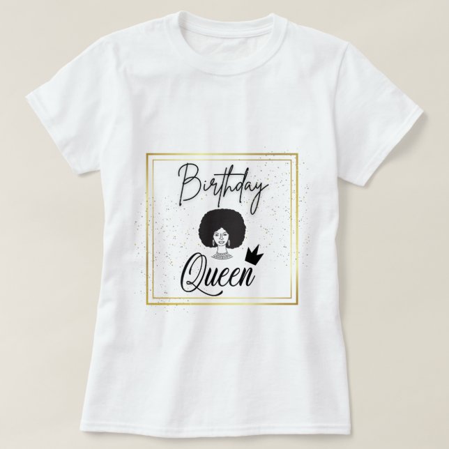 Birthday Girl Shirt (Design vorne)