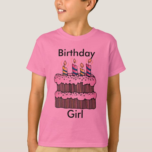Birthday Girl T - Shirt (Vorderseite)