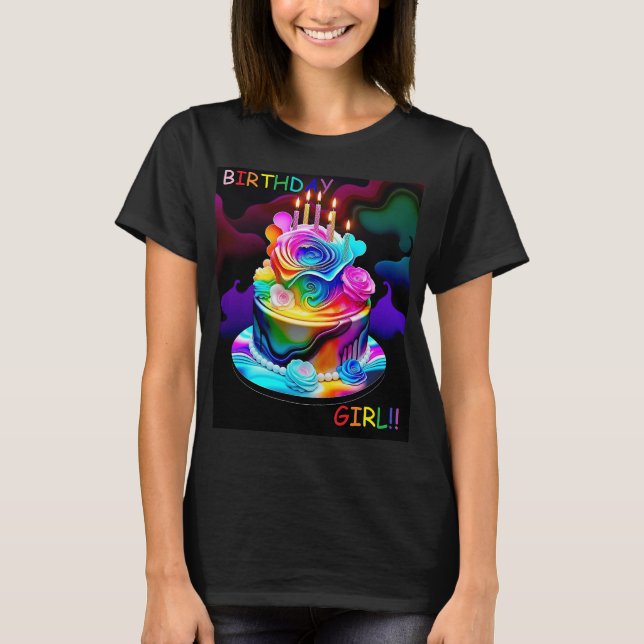 Birthday Girl T-Shirt (Vorderseite)
