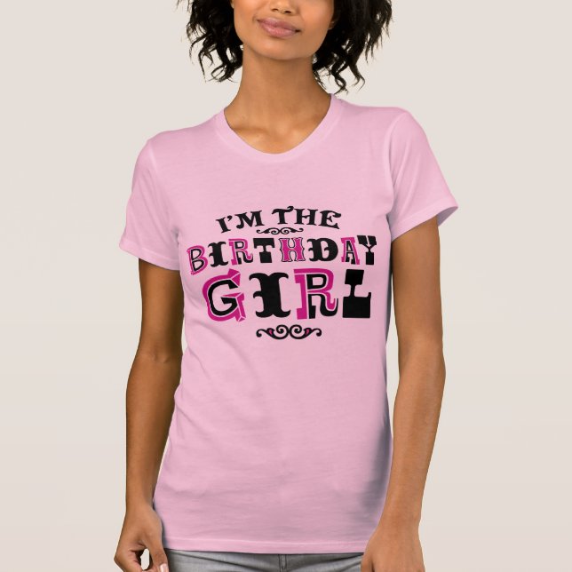Birthday Girl T-Shirt (Vorderseite)