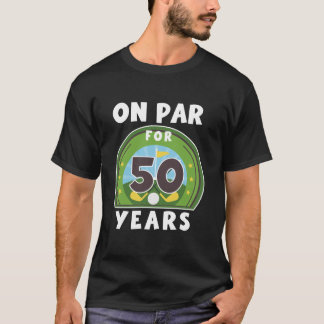 Birthday Golf am 50. Geburtstag, 50 Jahre T-Shirt