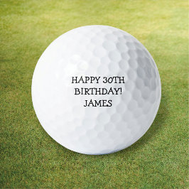 Birthday Golfer Funny 30. Happy Vater Spaß Golfball