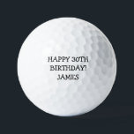 Birthday Golfer Funny 30. Happy Vater Spaß Golfball<br><div class="desc">Alles Gute zum 30. Geburtstag! Funny 30. Geburtstag Zitat. Perfekt für Sohn,  Mann. Golfer Geschenkidee. Personalisieren Sie es mit einem Namen.</div>