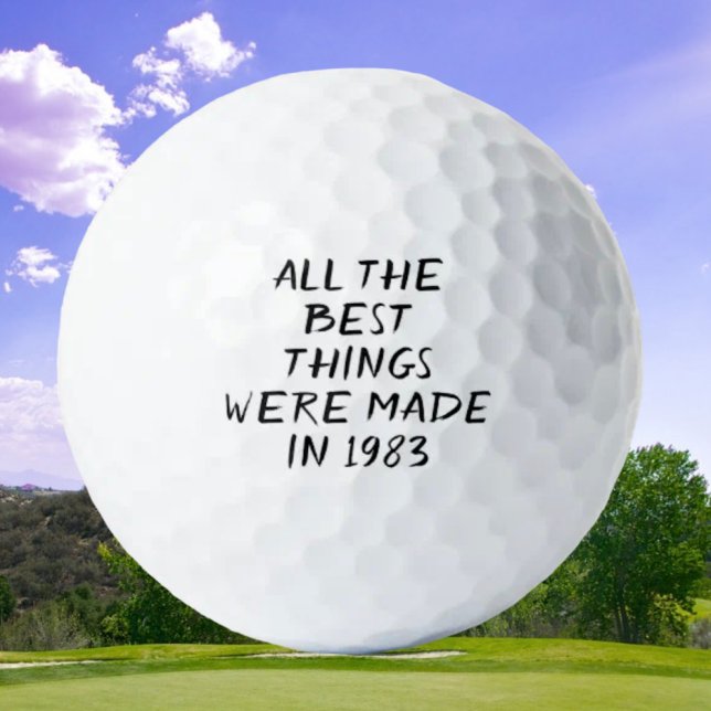 Birthday Golfer Funny 40. Happy Vater Golf Balls Golfball (Von Creator hochgeladen)