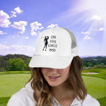 Birthday Golfer Funny 70. Happy Par Für sie Truckerkappe<br><div class="desc">Auf Par seit 1953. 70. Geburtstag. Perfekt für sie,  Mama,  Ehefrau Hut. Golfer Geschenkidee. Personalisieren Sie es mit einem Jahr.</div>