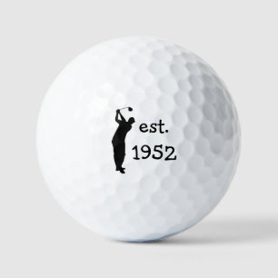 Birthday Golfer Funny 70. Happy Vater Golf Balls Golfball