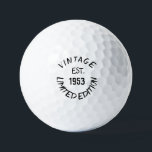 Birthday Golfer Funny 70. Happy Vater Spaß Golfball<br><div class="desc">Vintage Auflage von 1953. Funny 70. Geburtstag Zitat. Ideal für Vater,  Großvater,  Stiefvater. Golfer Geschenkidee. Sie können das Jahr personalisieren.</div>