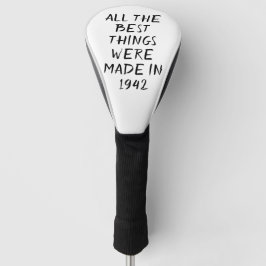 Birthday Golfer Funny 80. Happy Vater Golf Headcover