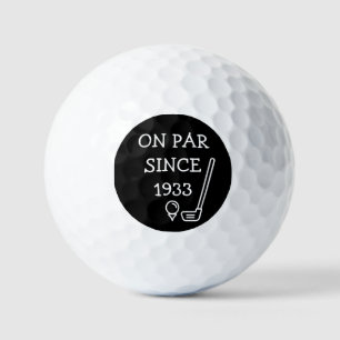 Birthday Golfer Funny 90. Happy Vater Par Spaß Golfball