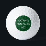 Birthday Golfer Funny 90. Happy Vater Par Spaß Golfball<br><div class="desc">Auf Par seit 1933. 70. Geburtstag. Ideal für Vater,  Großvater,  Stiefvater. Golfer Geschenkidee. Personalisieren Sie es mit einem Jahr.</div>