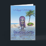 Birthday Granddaughter Cutie Pie Collection beach Karte<br><div class="desc">Birthday Granddaughter Cutie Pie Collection beach life two</div>