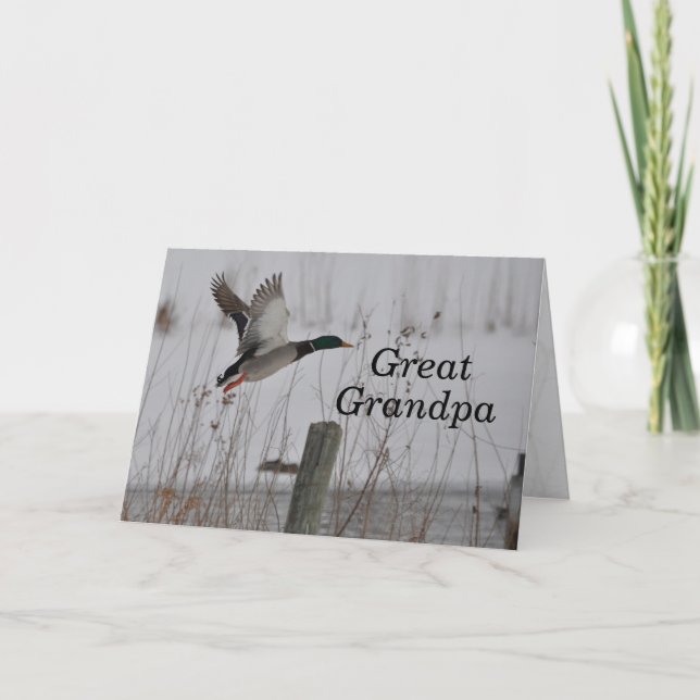 Birthday Great Opa Karte (Vorderseite)
