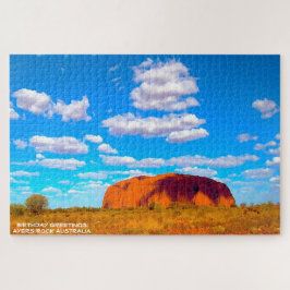 Birthday Greetings Ayers Rock Australia