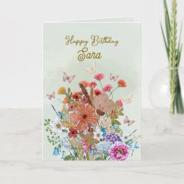 Birthday Greetings Card Karte