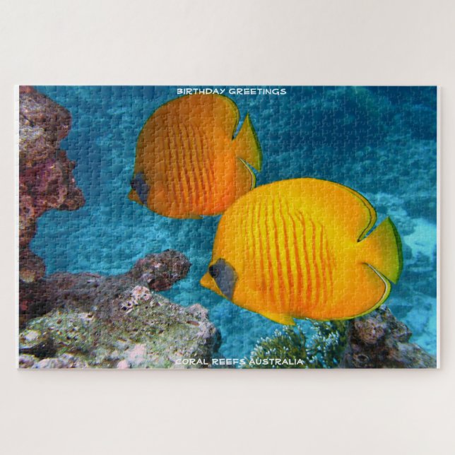 Birthday Greetings Coral Reef Australien (Horizontal)