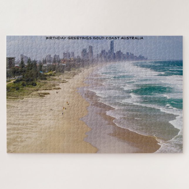Birthday Greetings Gold Coast Queensland Australie (Horizontal)