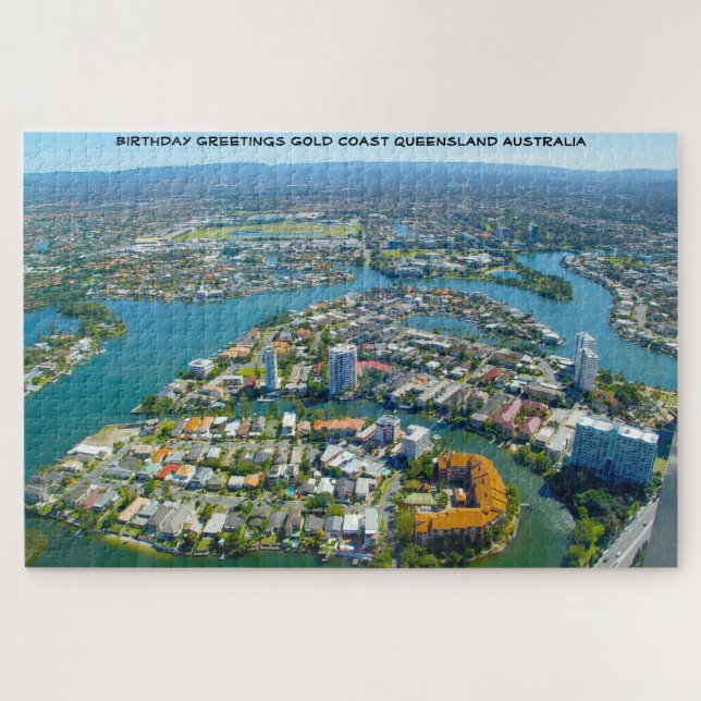 Birthday Greetings Gold Coast Queensland Australie (Horizontal)