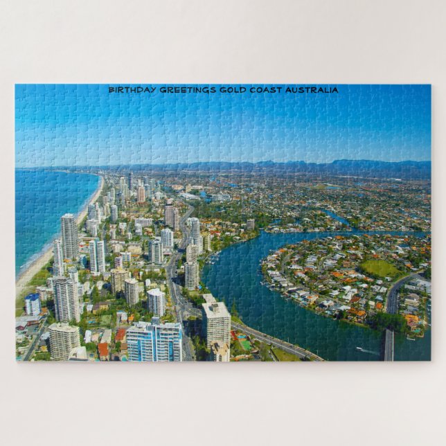 Birthday Greetings Gold Coast Queensland Australie (Horizontal)