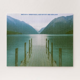 Birthday Greetings Lake Rotoiti Neuseeland