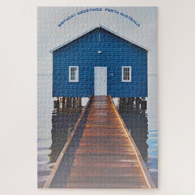 Birthday Greetings Perth Australien (Vertikal)