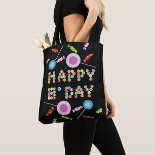 Birthday Grußkerzen Tasche