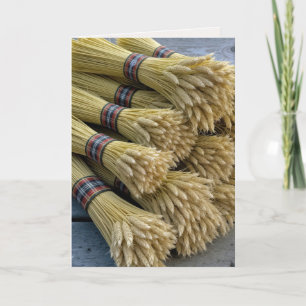 Birthday Harvest Wheat Sheaf Bundles Karte