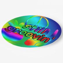 Birthday Hippie Still Grovin Party Teller