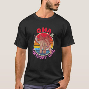 Birthday I Oma I Stegosaurus I Family Girl T-Shirt