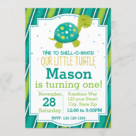 Birthday Invitation (grün) Einladung