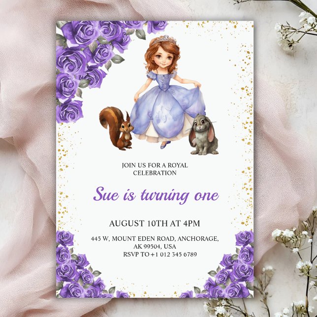 Birthday invitation with a fairy-tale theme einladung (Von Creator hochgeladen)