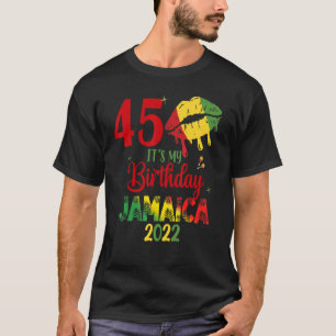 Birthday Jamaica Girl 30. 50. Party Outfit Match T-Shirt