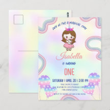 Birthday Kawaii Regenbogen Einhorn Party für Mädch